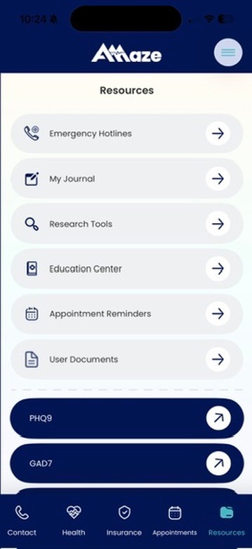 Tools, journal, and screenings.